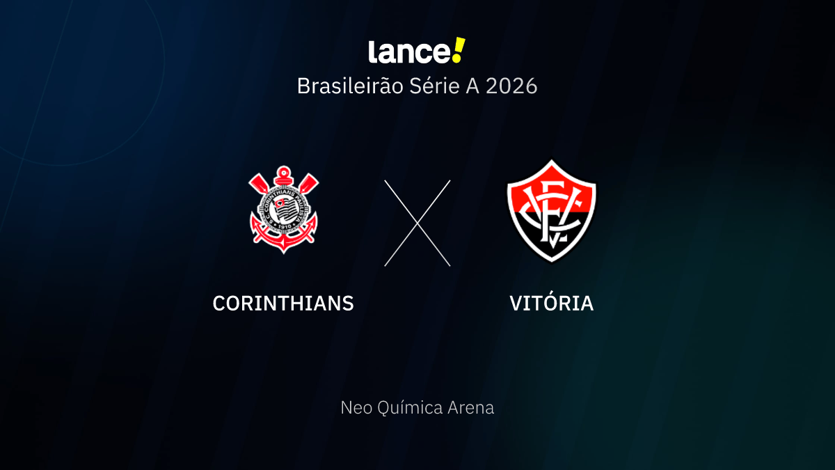 Corinthians e Vitória se enfrentam pelo Brasileirão 2026