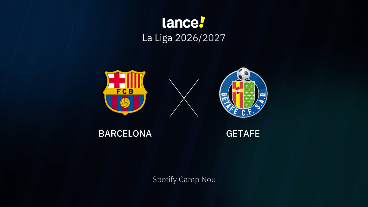 Tempo Real | Barcelona x Getafe | LANCE!