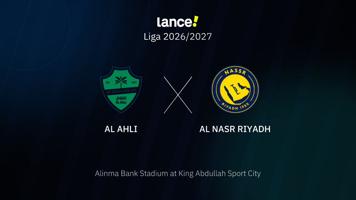 Tempo Real | Al Ahli x Al Nasr Riyadh | LANCE!