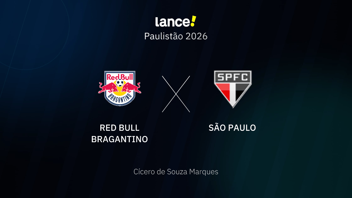 Tempo Real | Red Bull Bragantino x São Paulo | LANCE!