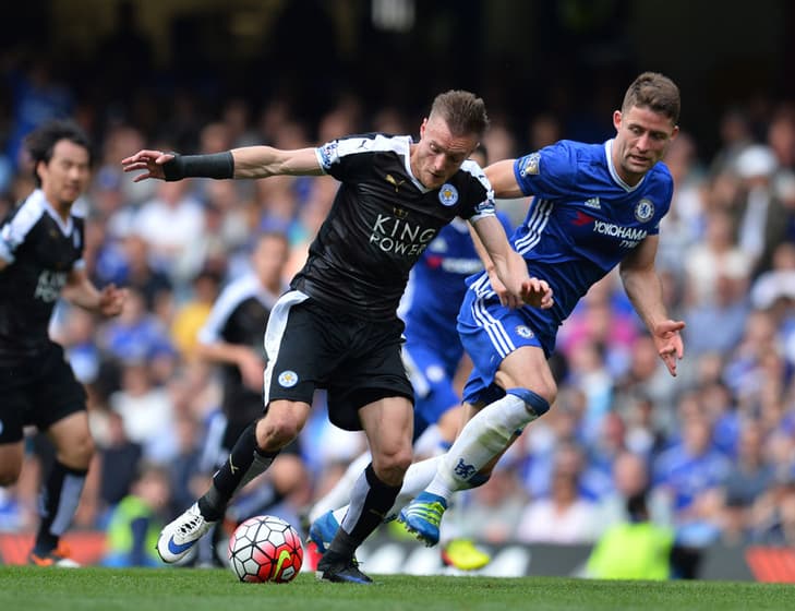 Vardy faz história no Inglês, mas Leicester fica no empate com United -  Lance!