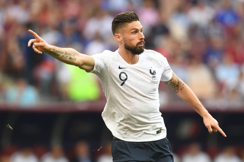 Giroud se isola como maior artilheiro da história da seleção francesa