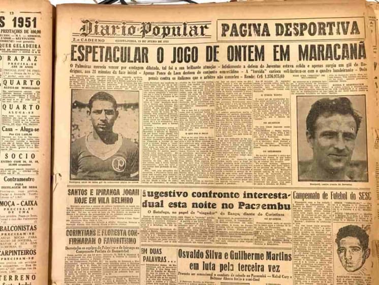 Cortes Resumo de Notícias 22/07 - 71 anos do Mundial de 1951