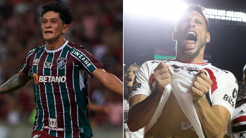 Cano Fluminense e Calleri São Paulo