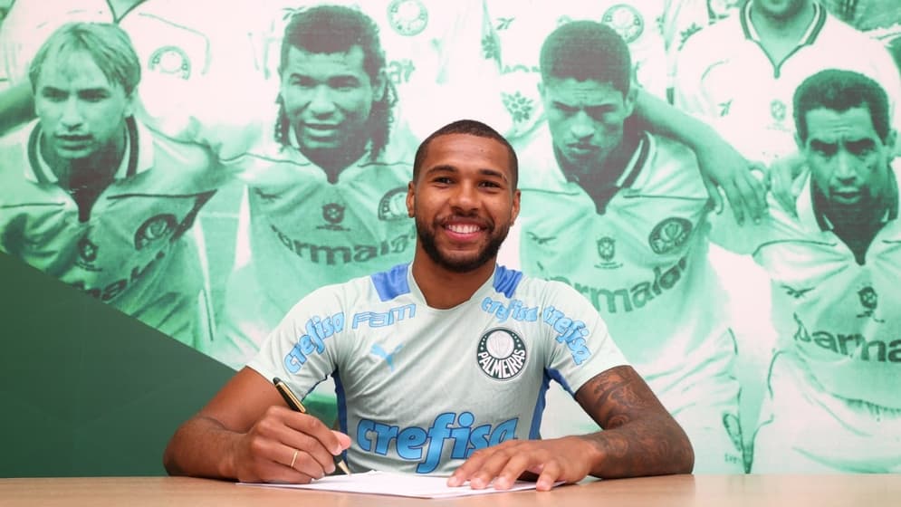 Palmeiras estende contrato do atacante Wesley até o fim 2025