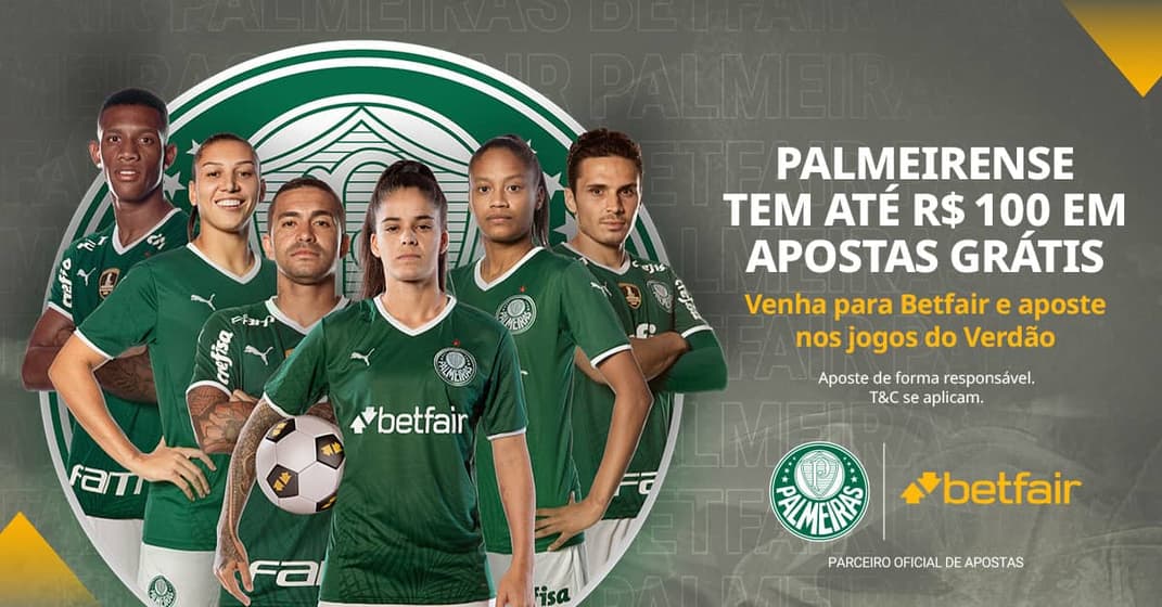 Receba 250 reais em apostas grátis para Santos x Palmeiras