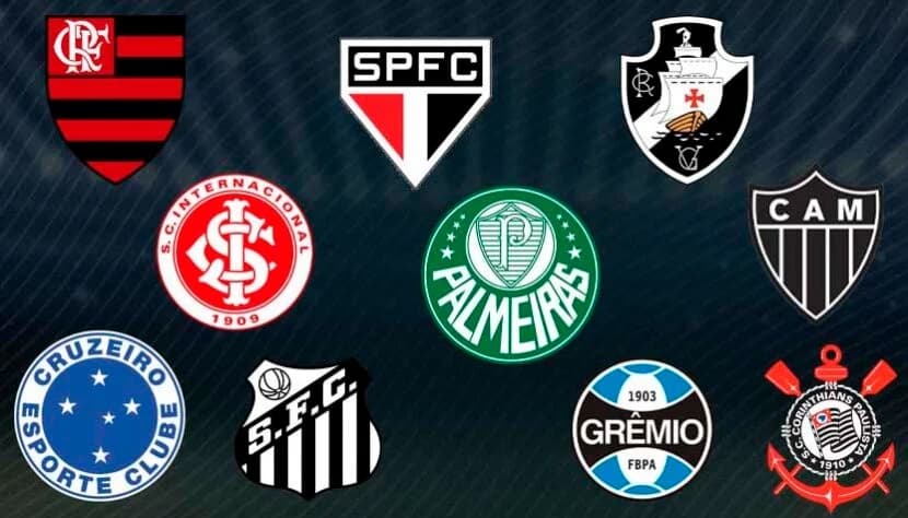 Futebol: estes são os 20 clubes que mais faturam no Brasil