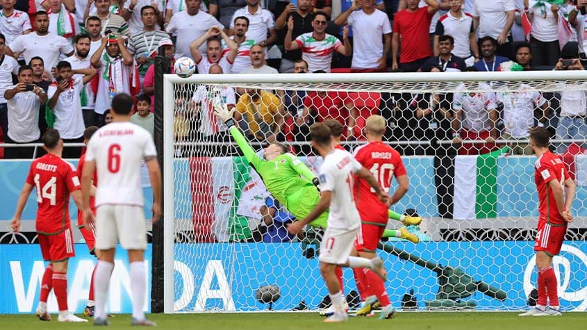 Irã vence País de Gales com dois gols depois dos 50 do 2º tempo e fará  'final' com Estados Unidos na última rodada - ESPN