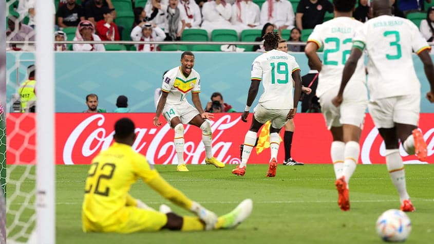 Gols de Senegal 3 x 1 Catar pela Copa do Mundo 2022