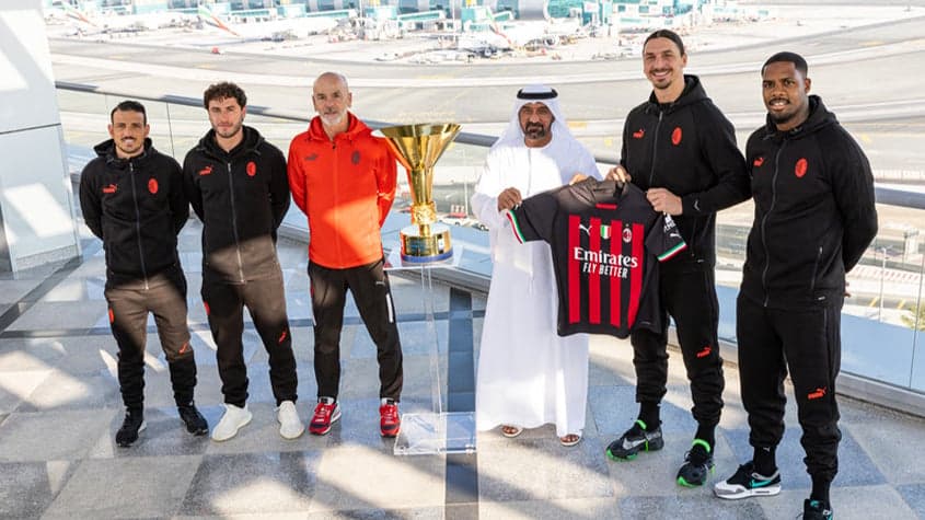 Emirates e AC Milan renovam parceria