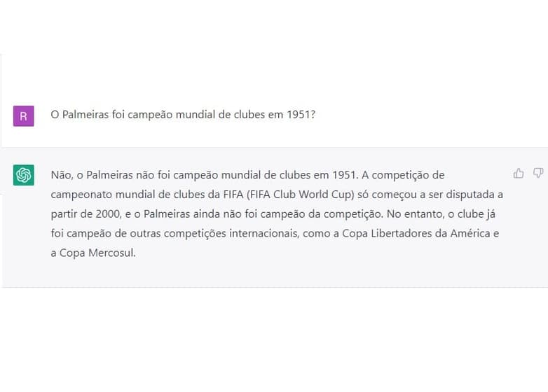 Palmeiras não é campeão mundial; vai ser difícil outro clube