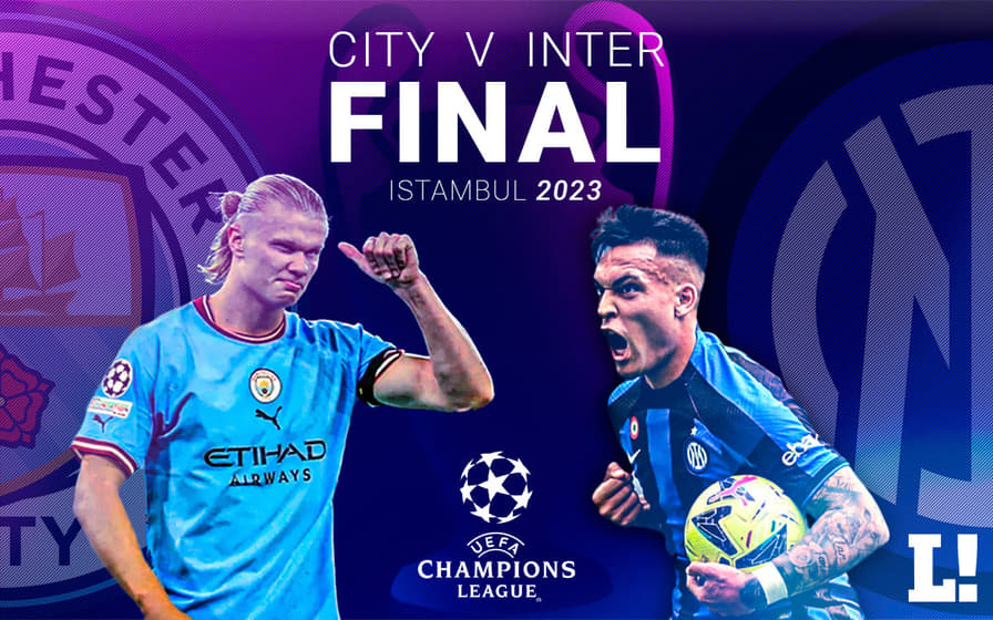 Finalistas da Champions, City e Inter valem € 5 bilhões