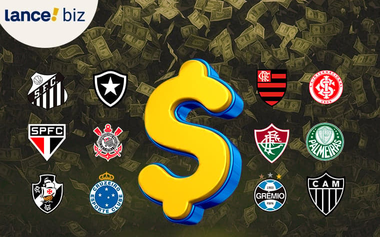Dinheiro e clubes - Brasileirão
