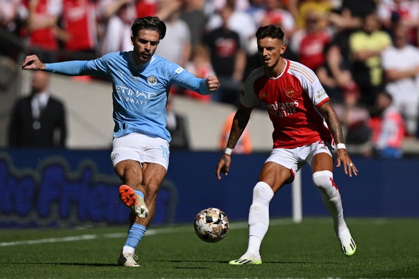 Arsenal 2 x 0 Manchester City - 18/07/2020 - Semifinal da Copa da  Inglaterra - Futebol JP 