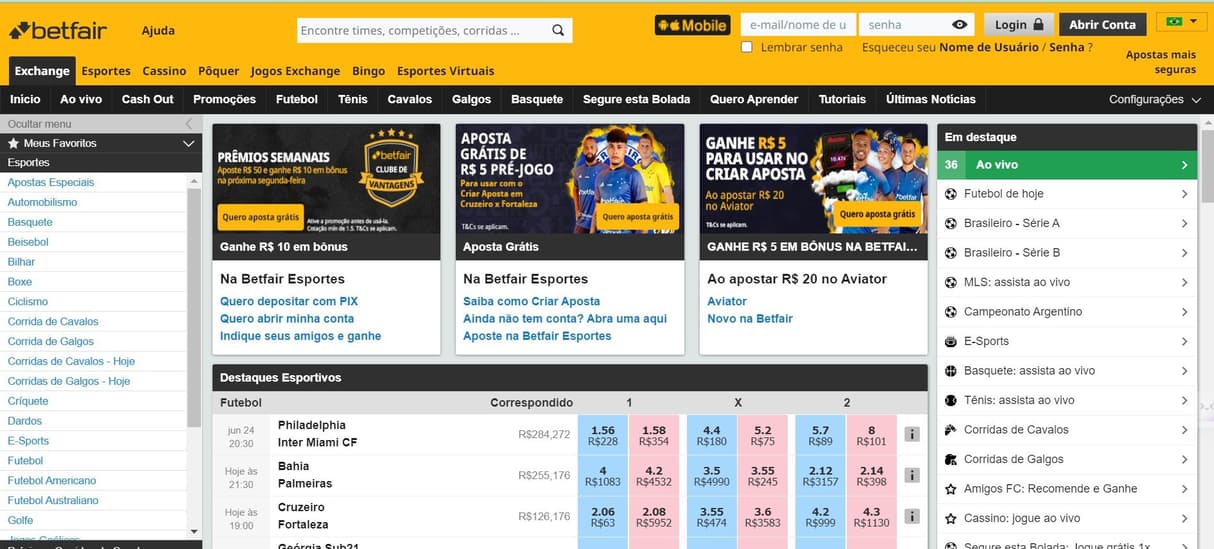 Ganhar ou perder?  Palpites e Notícias de Apostas Esportivas na Betfair