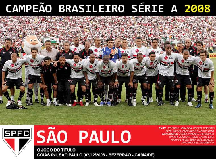 Quantas Vezes O São Paulo Foi Campeão Brasileiro? Quando Foi A última ...