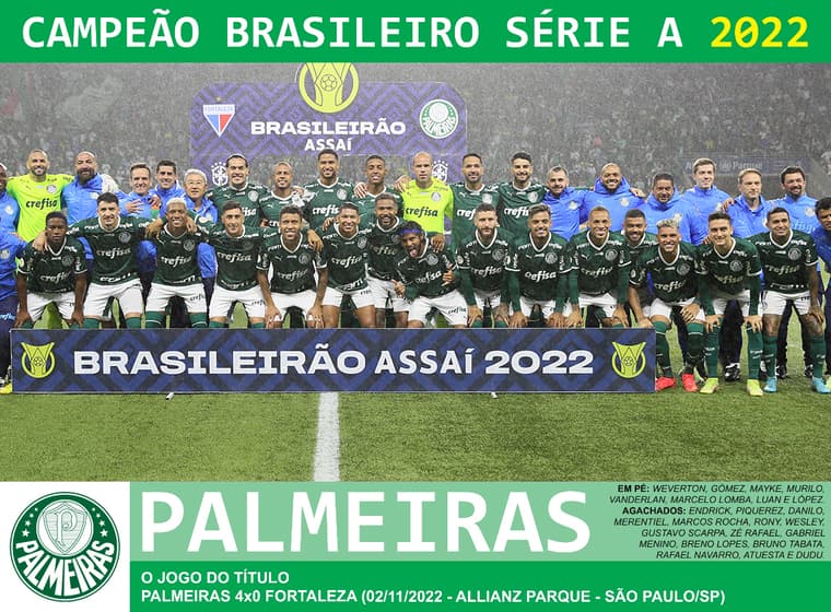 Vocês tem noção que o provável campeão brasileiro de 2023 foi