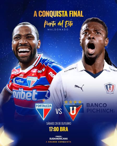 Final da Copa Sul-Americana: quando e onde será Fortaleza x LDU