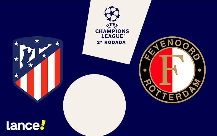 Feyenoord x Atlético de Madrid: onde assistir, palpites e escalações -  Champions League - 28/11/2023