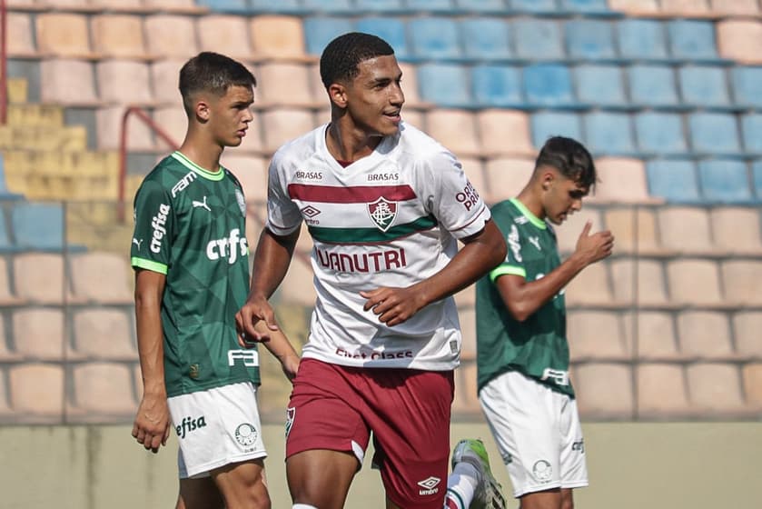 Kauã Elias defende o Sub-17 do Flu contra o Palmeiras pelo Brasileirão: ' Jogo que se decide no detalhe' — Fluminense Football Club