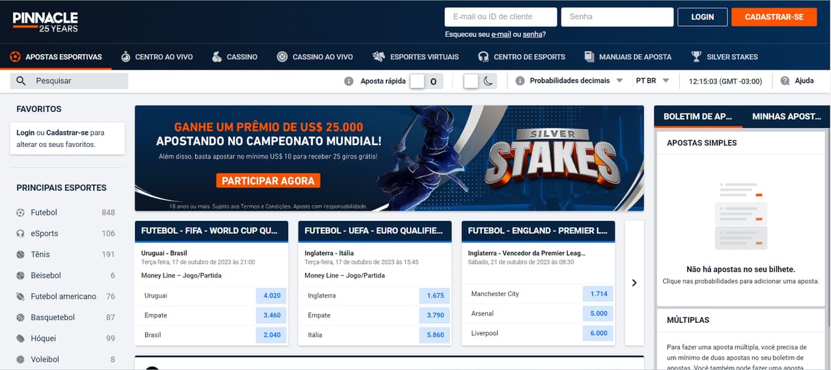 Pinnacle é confiavel? Bônus de R$ 500 nas Melhores Odds