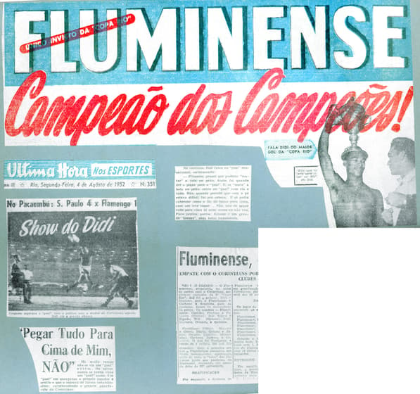 Fluminense campeão mundial se a fifa reconhecer a copa Rio em 1952 #fl