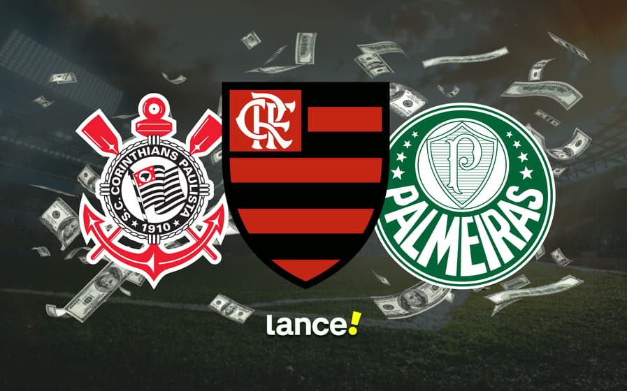 Corinthians, Flamengo e Palmeiras