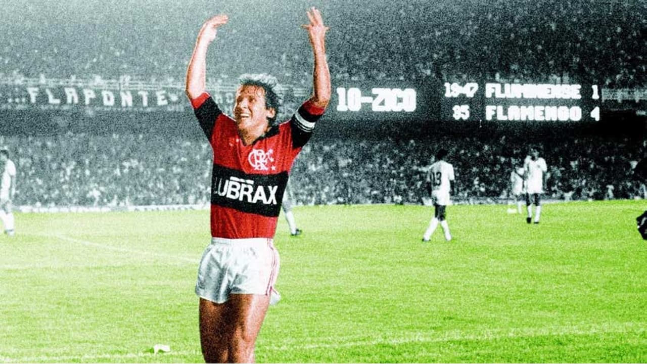 【ZICOジーコ】フラメンゴFCマラカナMARACANAユニフォームMサイズ相当 Quantos gols Zico marcou no Maracanã? Veja números do maior