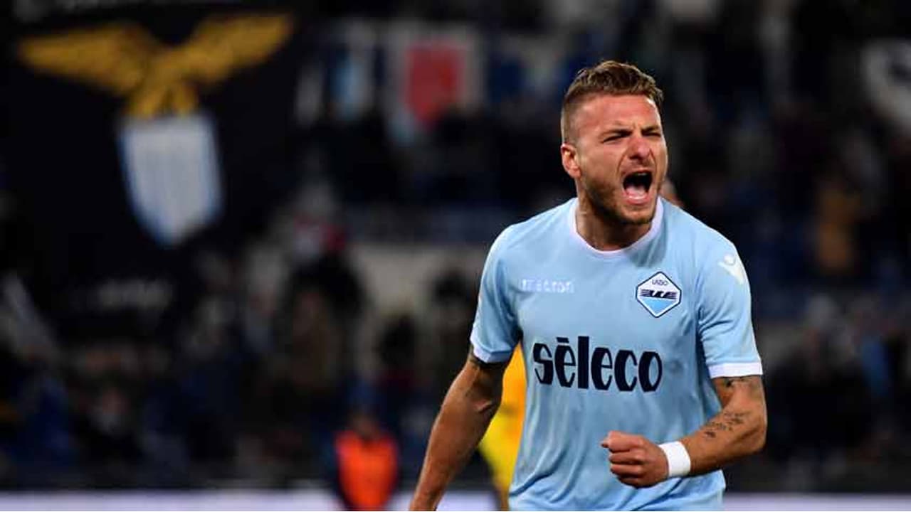Immobile faz dois e garante vitória da Lazio contra o Verona no