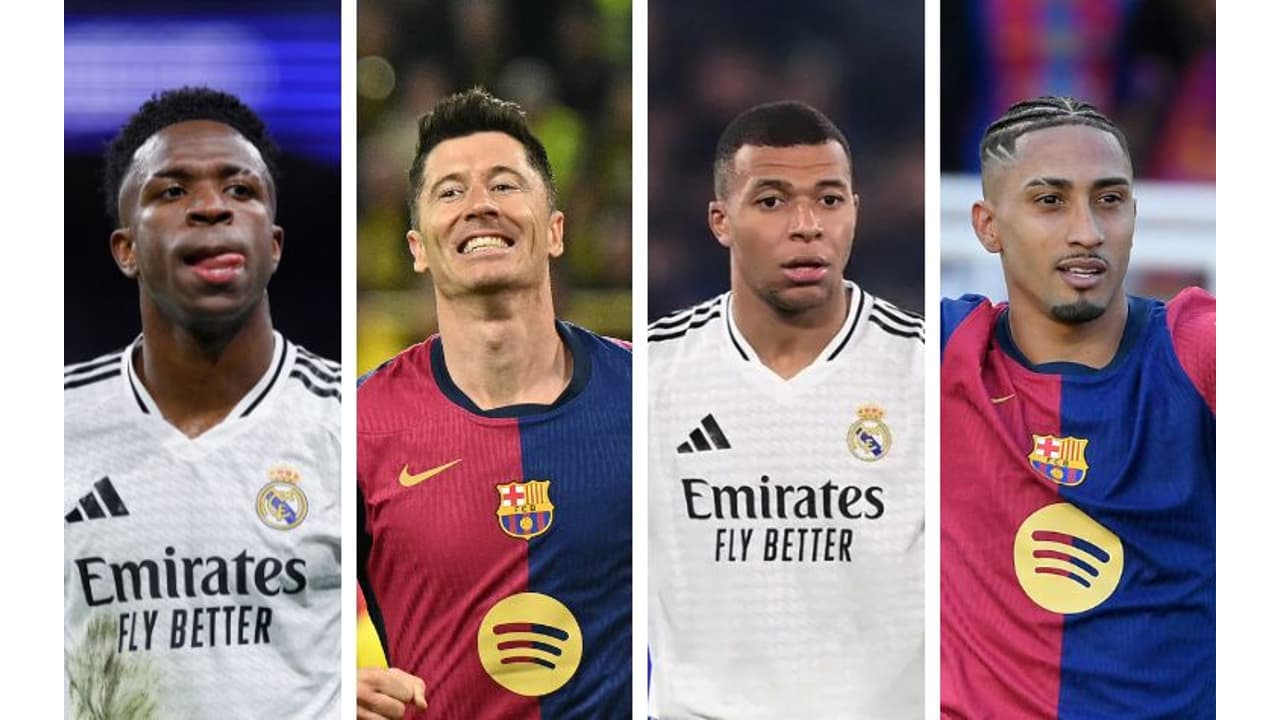 Barcelona x Real Madrid: qual o jogador mais famoso da final da