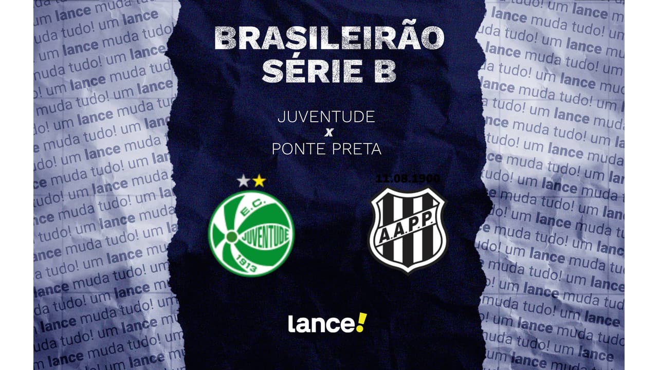 Juventude x Ponte Preta: onde assistir, horário e escalações do jogo pela  Série B