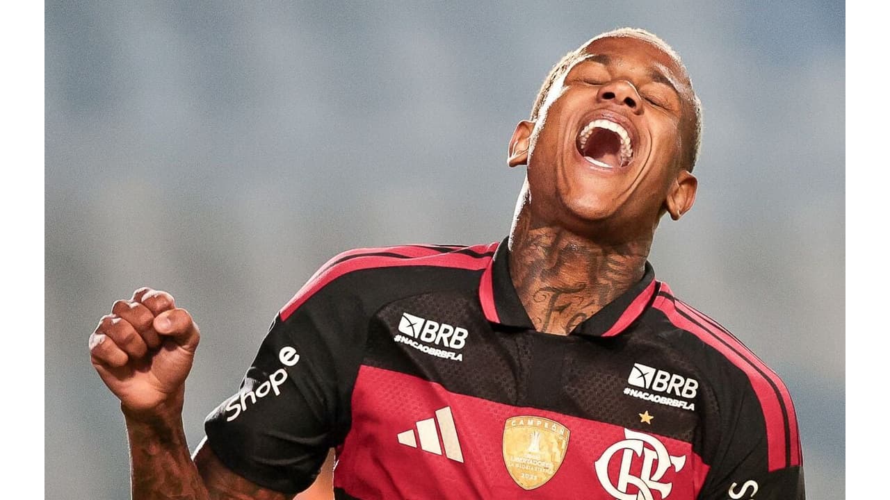 Imagem ilustrativa sobre Show de Samuel Lino, lágrimas de Wallace Yan e confusão: Flamengo vence Benfica e leva Troféu do Algarve em Portugal
