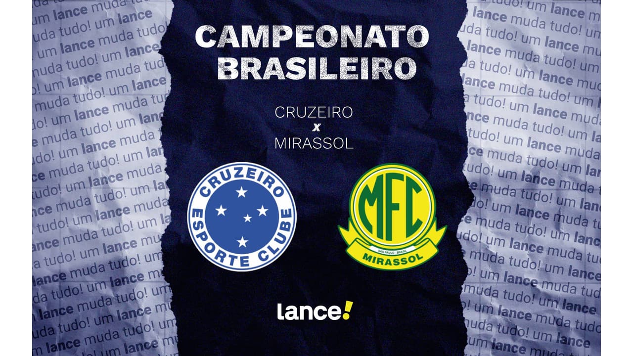 Imagem ilustrativa sobre Cruzeiro x Mirassol: onde assistir ao vivo, horário e escalações