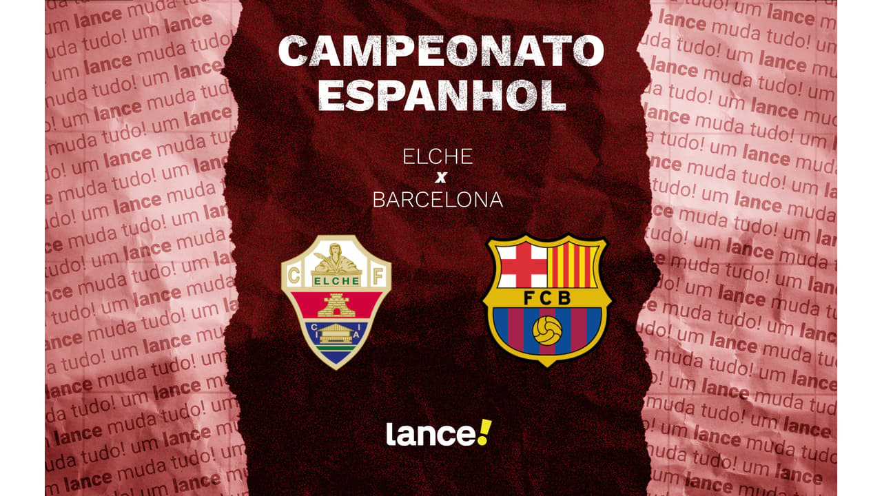Imagem ilustrativa sobre Elche x Barcelona: Horário, canal e quem está pronto para a batalha La Liga