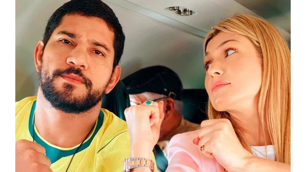 Imagem ilustrativa sobre Separados? Poatan posta música sobre término após rumores com Lívia Andrade