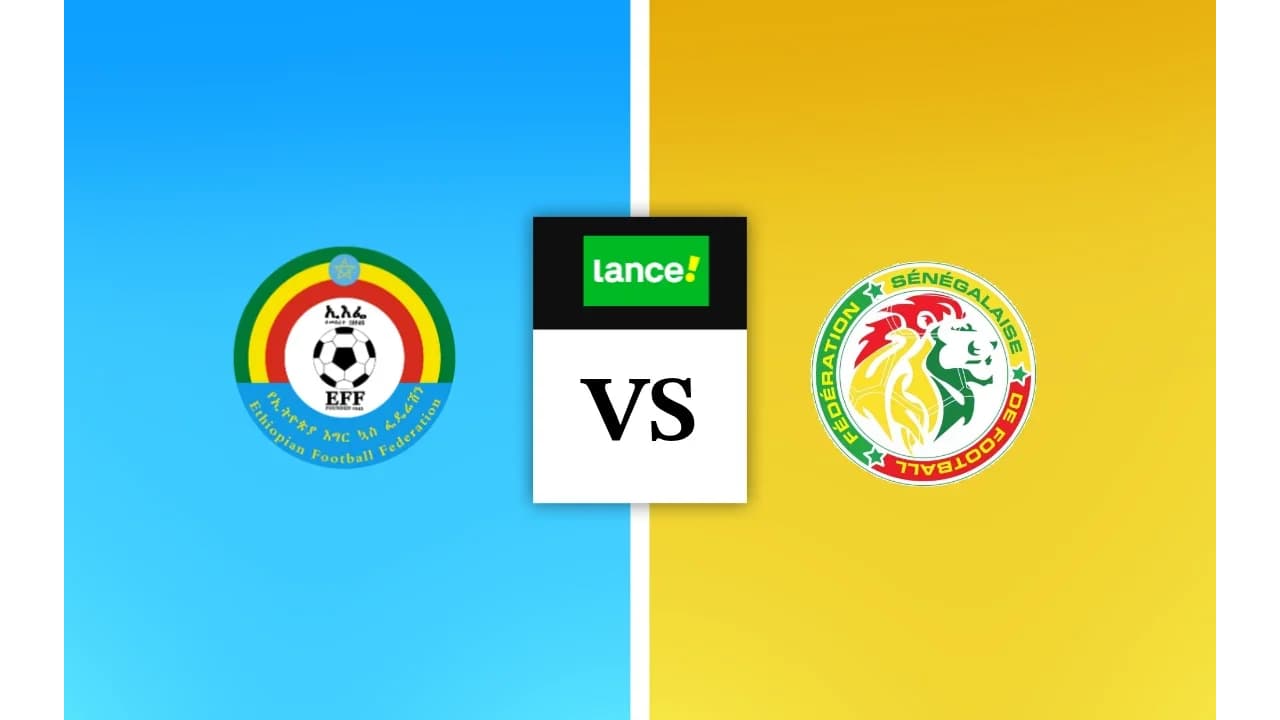 Imagem ilustrativa sobre Senegal vence Etiópia em partida difícil e retoma a briga pela liderança