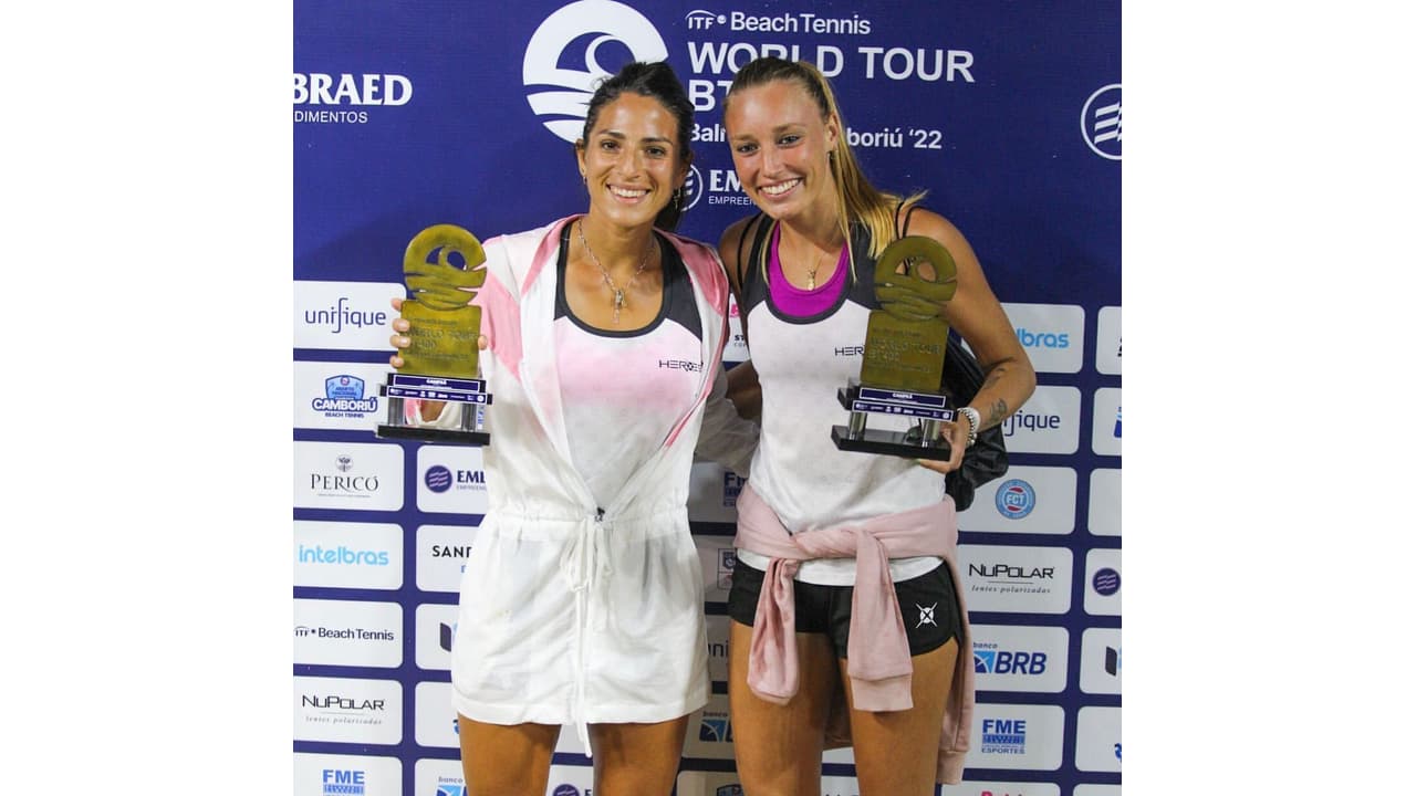 Melhores do mundo do Beach Tennis, Giulia Gasparri e Ninny