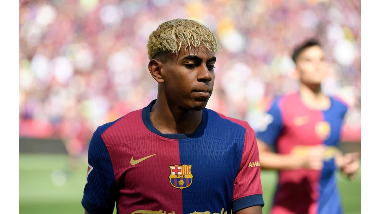 Yamal, do Barcelona, imita CR7 e provoca o Real Madrid