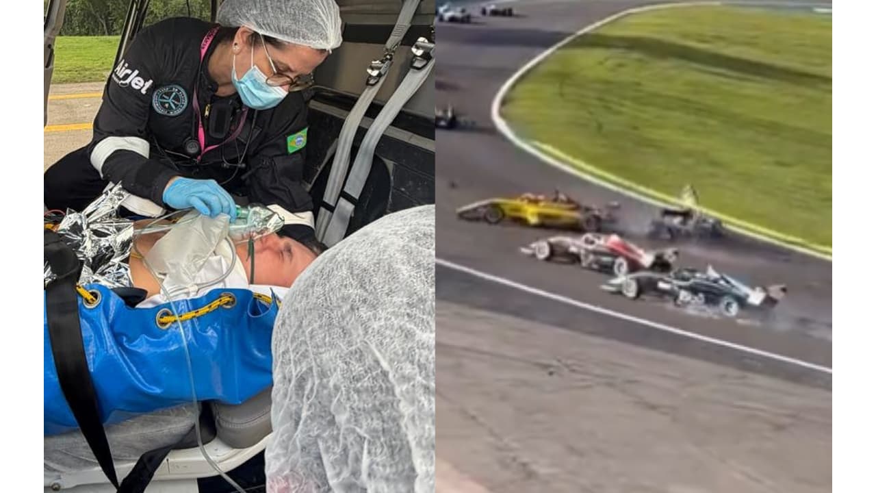 Piloto fica inconsciente por 12 minutos em Interlagos após acidente chocante na Fórmula 4!