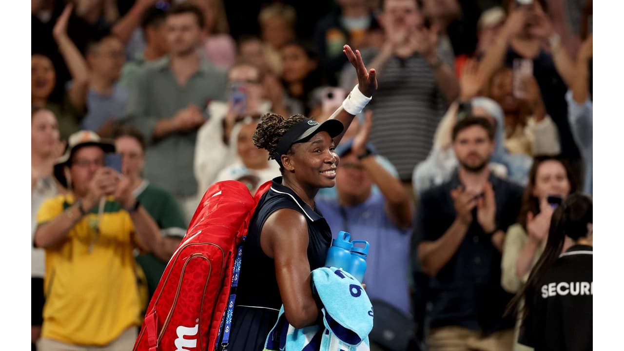 Venus Williams faz história e bate recorde no Australian Open; entenda