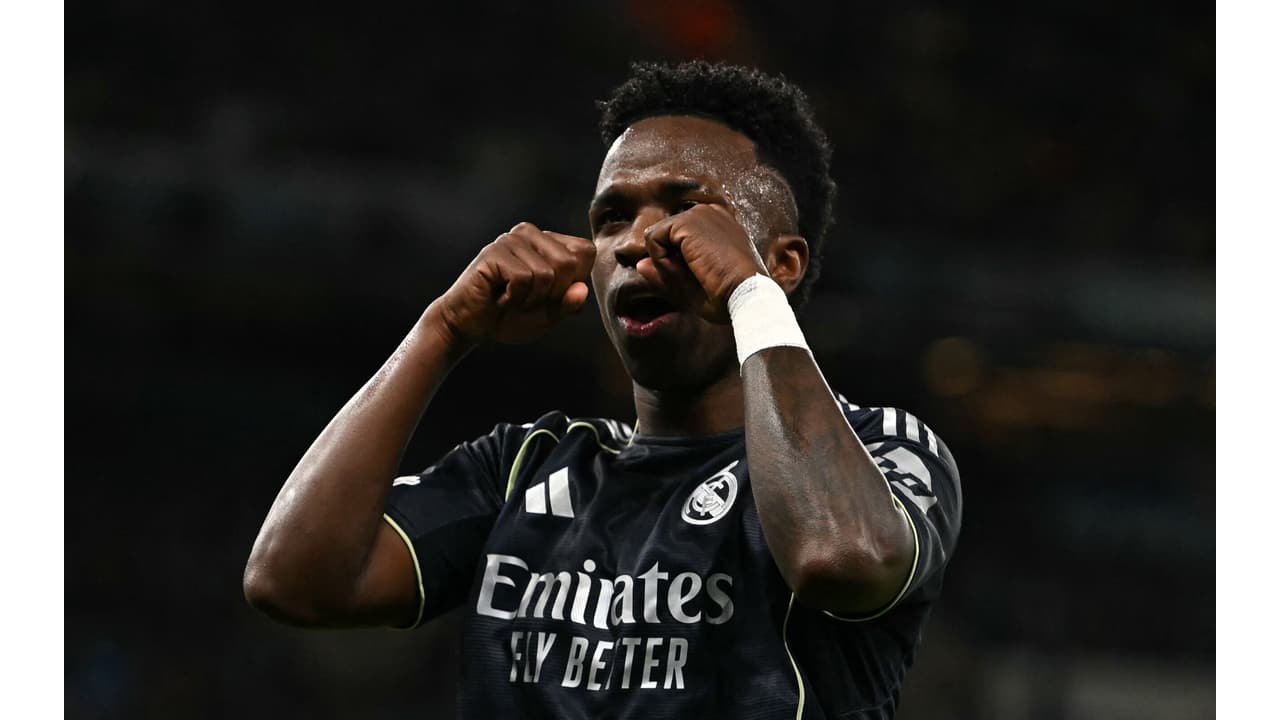 Vini Jr. fala em comemoração com “chororô” um ano após provocação de fãs do City