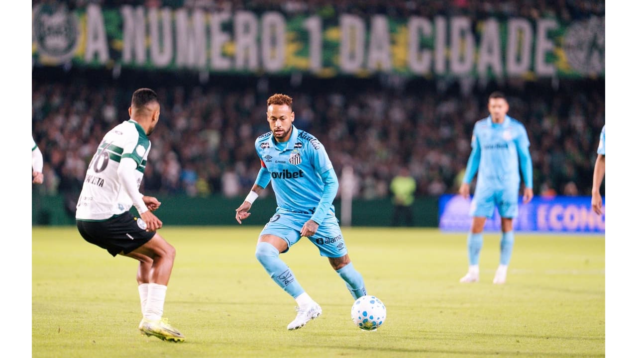 Neymar Discreto, Santos Vence Coritiba e Avança na Copa do Brasil