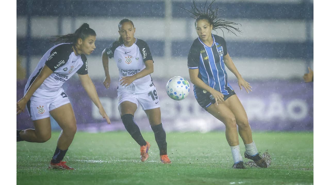Chuva Torrencial Transforma Jogo em Caos: Grêmio x Corinthians Sofre com Gramado Encharcado