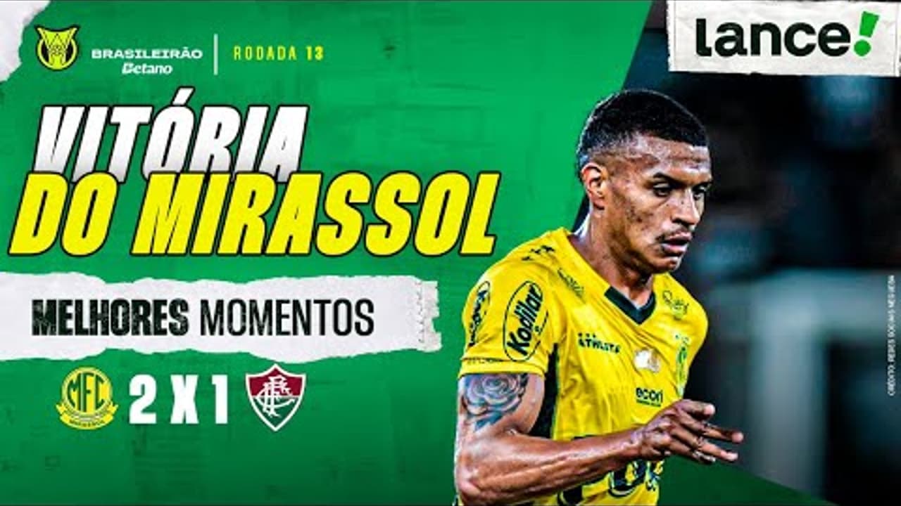 MIRASSOL 2 X 1 FLUMINENSE – MELHORES MOMENTOS – BRASILEIRÃO 2025 – 13ª ...