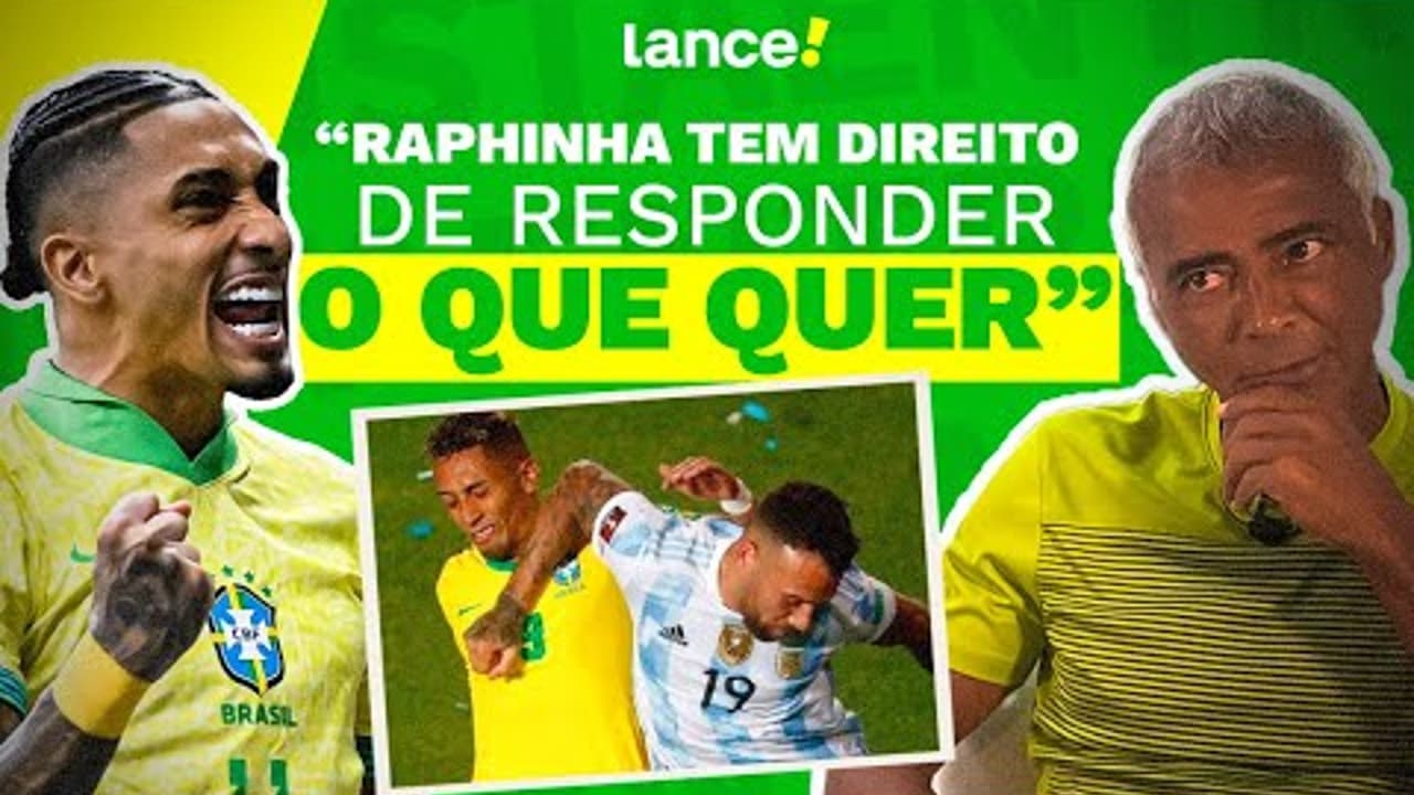 ROMÁRIO COMENTA ENTREVISTA DE RAPHINHA E JOGO CONTRA ARGENTINA | A COLETIVA