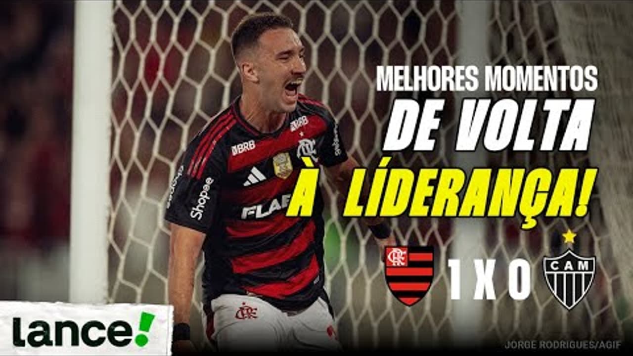 FLAMENGO 1 x 0 ATLÉTICO-MG – Melhores Momentos Brasileirão 2025 – Com ...