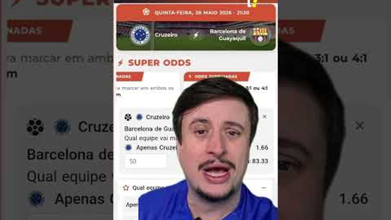 PALPITES E APOSTAS | CRUZEIRO X BARCELONA SC