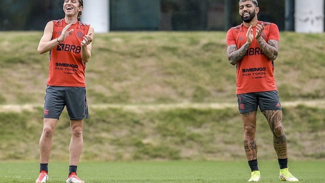 PODE MANTER GABIGOL? Influência de Filipe Luís no futuro de Gabigol no Flamengo