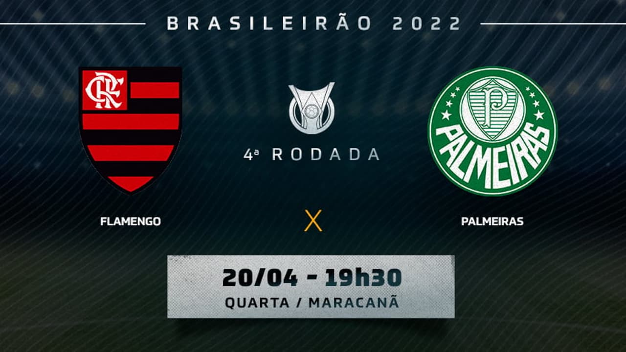 Flamengo x Palmeiras: prováveis escalações, desfalques, onde