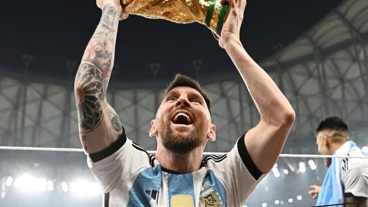 Messi Rosto Argentina estuda lançar nova nota com o rosto de Messi ou Maradona - Lance!